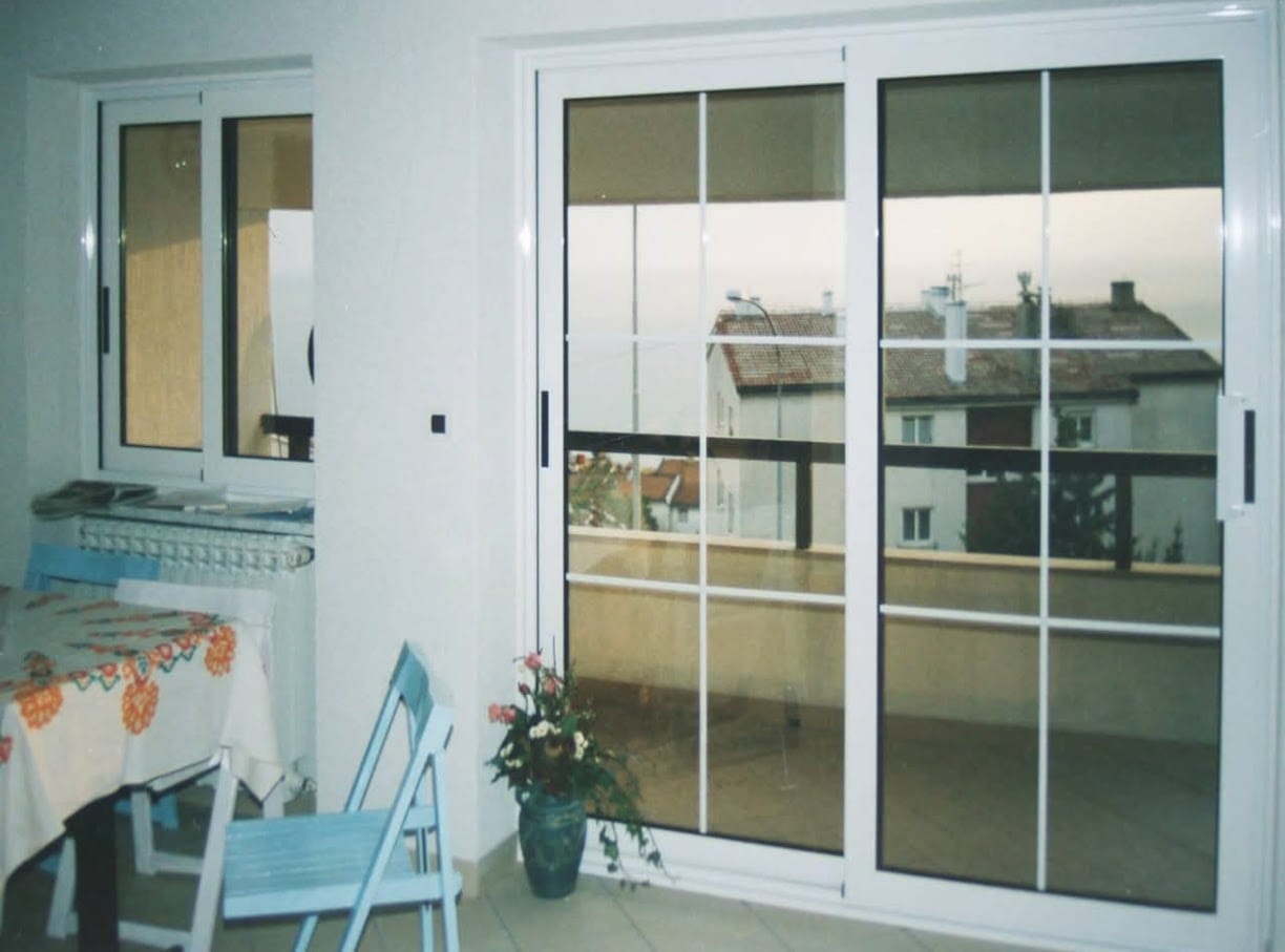 Aluminium profiles detail